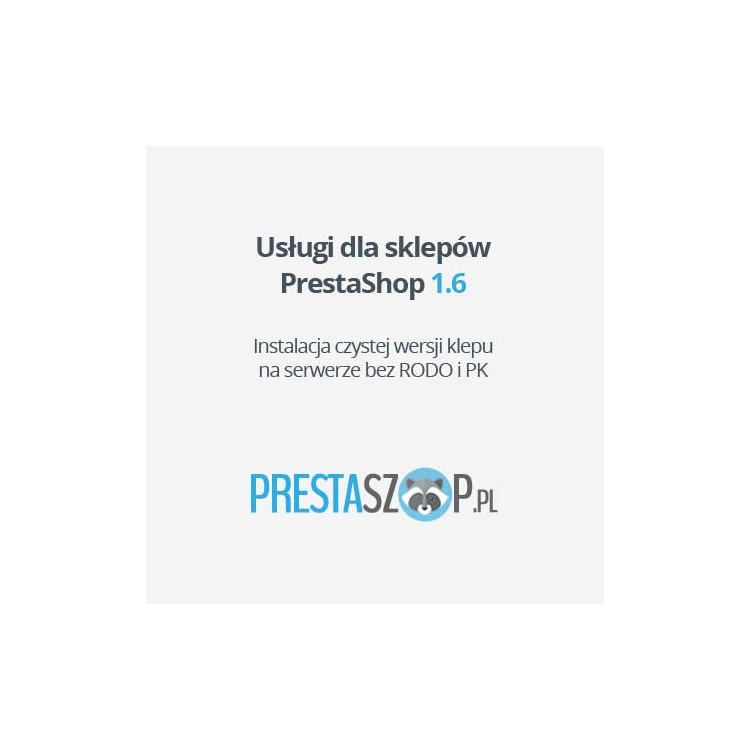 PrestaShop 1.6  sklep bazowy